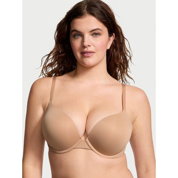 Victorias Secret Bra 32DD Perfect Shape Coverage Padded Underwire - Picture 1 of 10